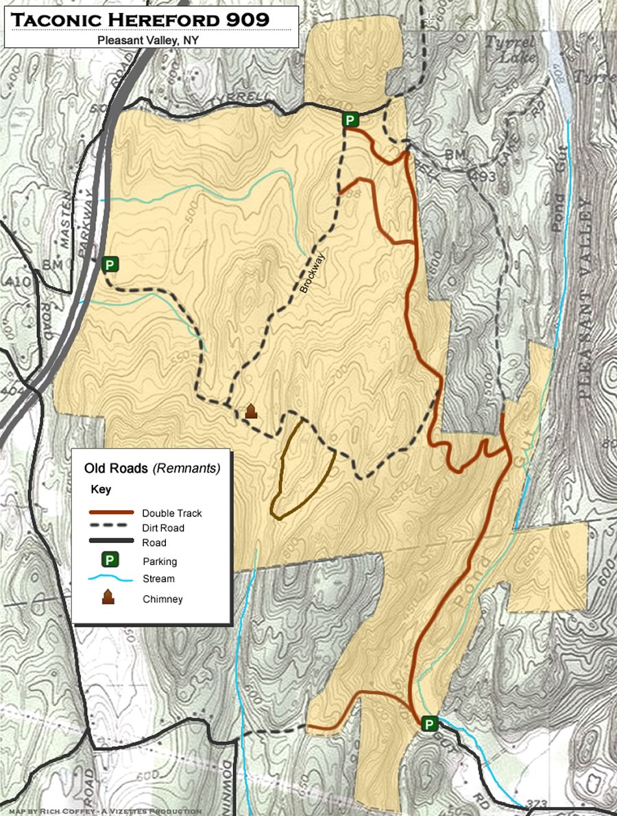 Taconic Hereford 909 - Old Roads