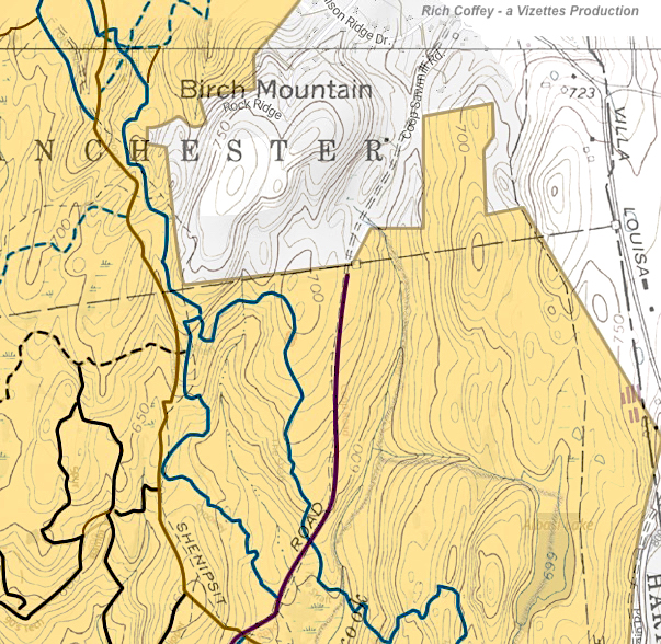 Birch Nountain North Topo