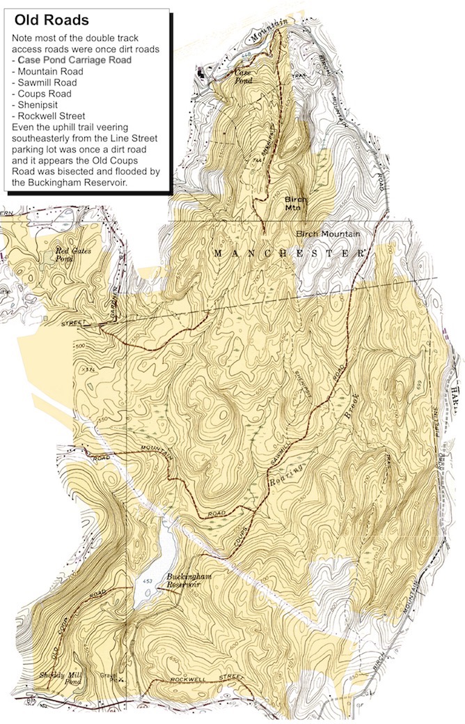 Case Mountain Old Roads