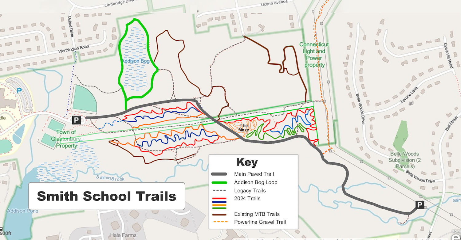 Smith School Trail Map