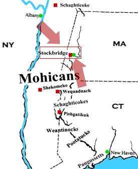 Mahican Map