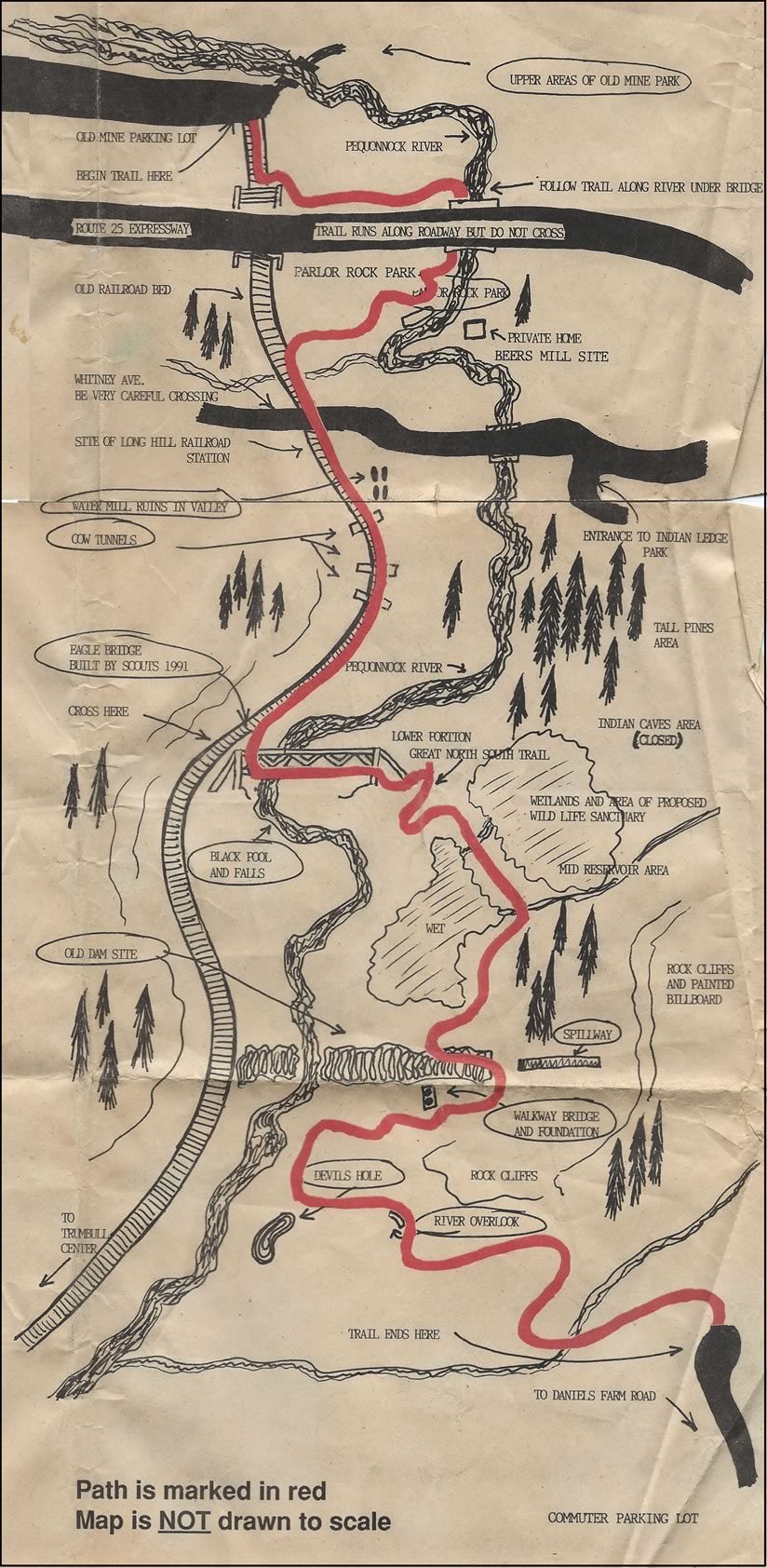 Pequonnock Valley - Old Olding Map