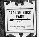 Parlor Rock Sign