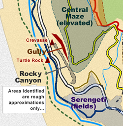 Gully / Canyon Map