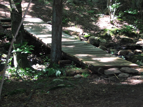 Slant Brook Footbridge