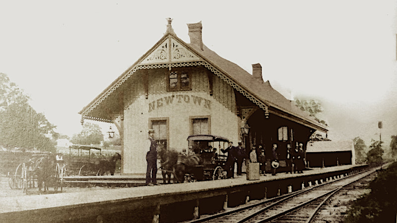 Newtown Railroad Station