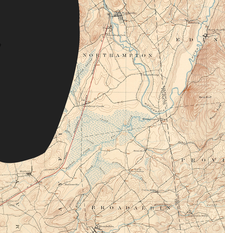 Sacandaga Valley Map