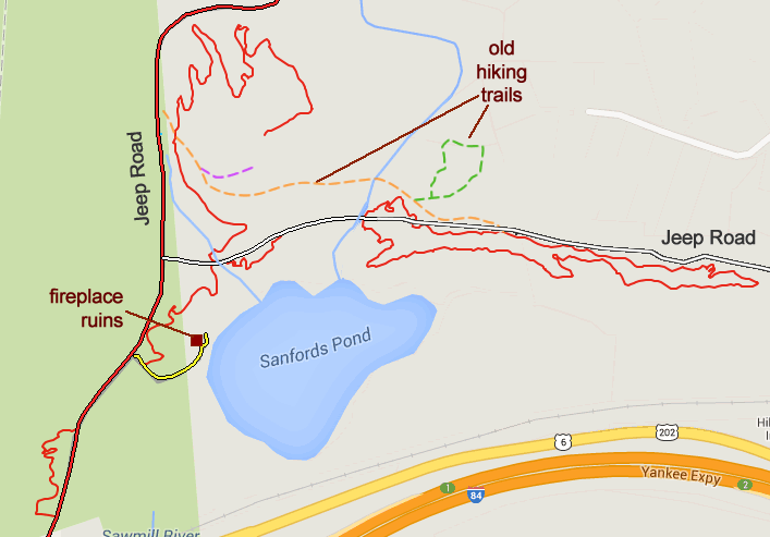 Farrington Woors Trail Map